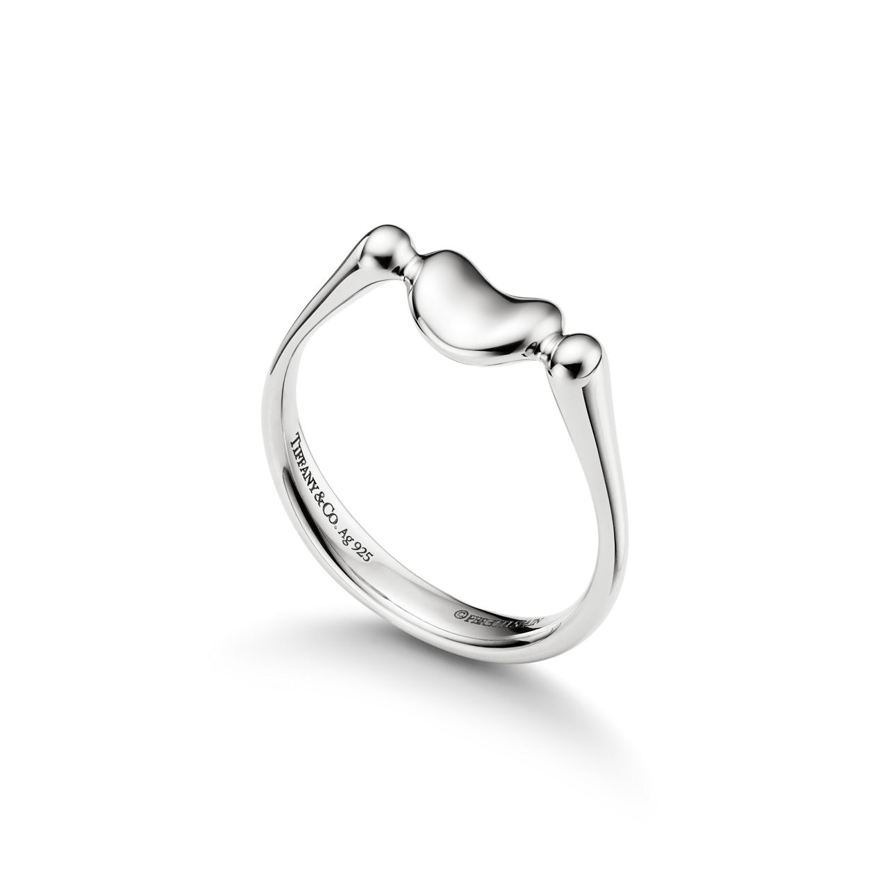 Elsa Peretti®:Bean® design Ring in Sterling Silver, Mini image number 2