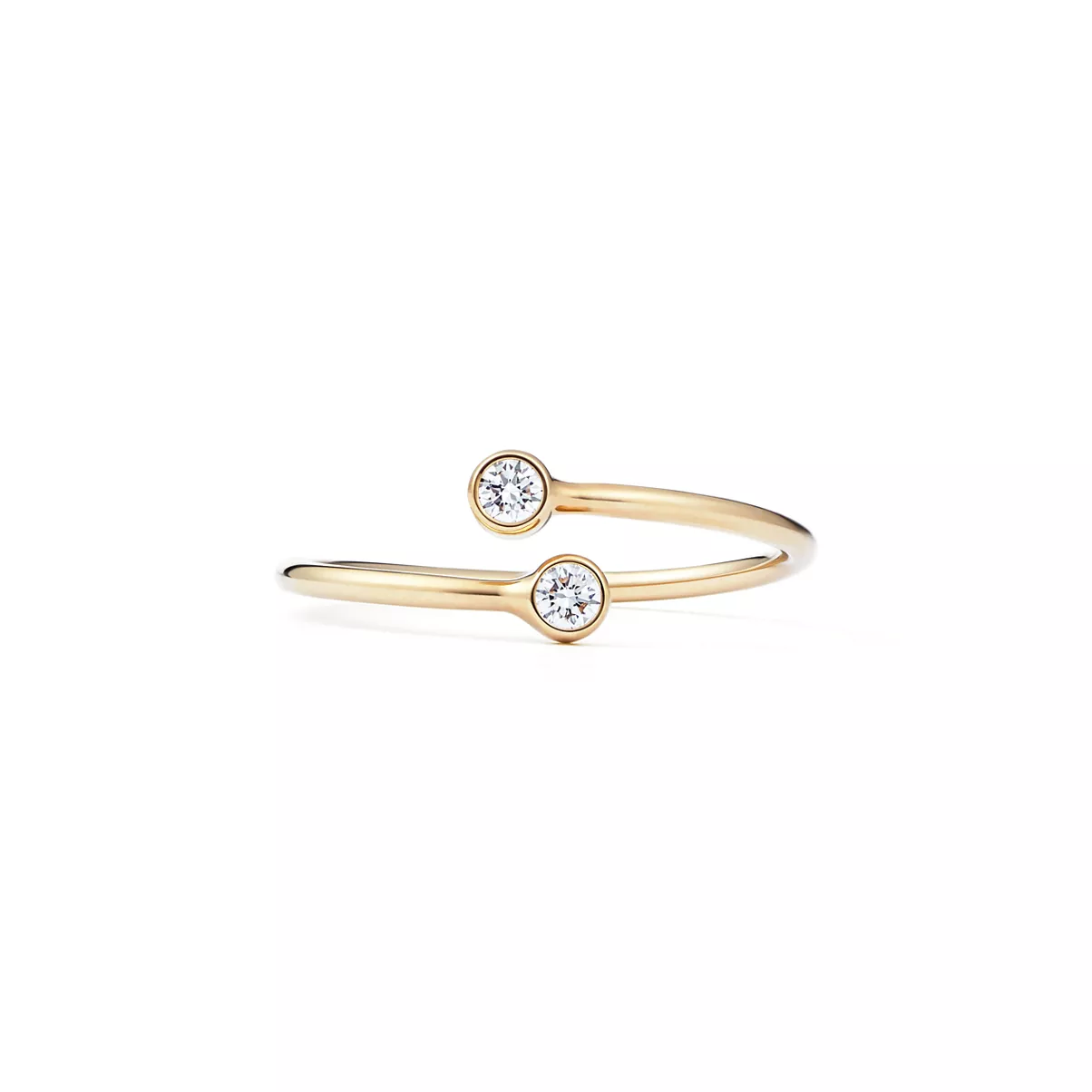 Diamond Hoop Ring 