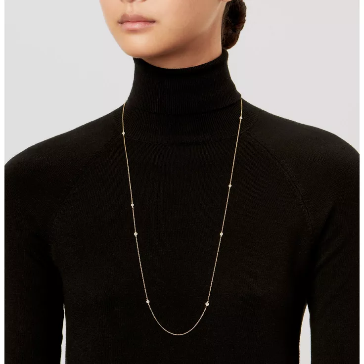 Elsa Peretti®:Diamonds by the Yard® Sprinkle Necklace, 1