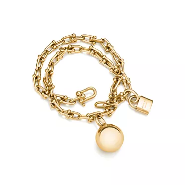 Tiffany HardWear:Small Wrap Bracelet in Yellow Gold, 2