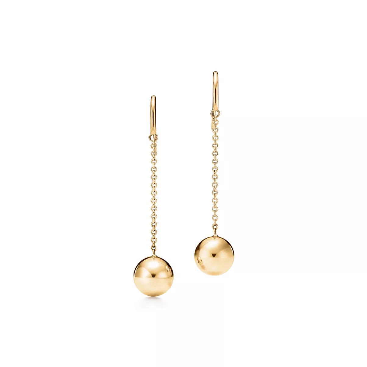 볼 후크 이어링, 옐로우 골드