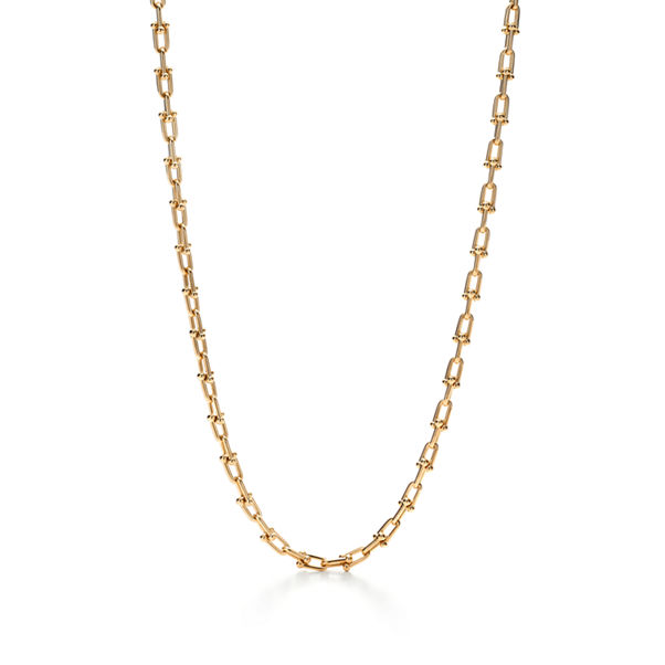 Tiffany HardWear:Small Link Necklace in Yellow Gold