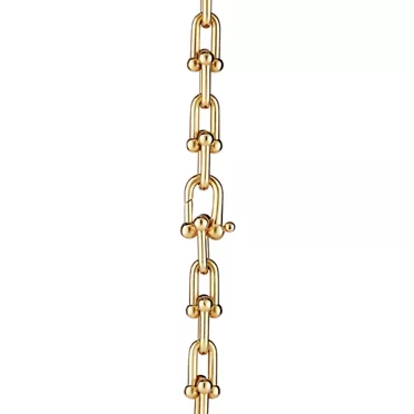 Tiffany HardWear:Gliederhalskette in abgestuftem Design in Gelbgold, 3