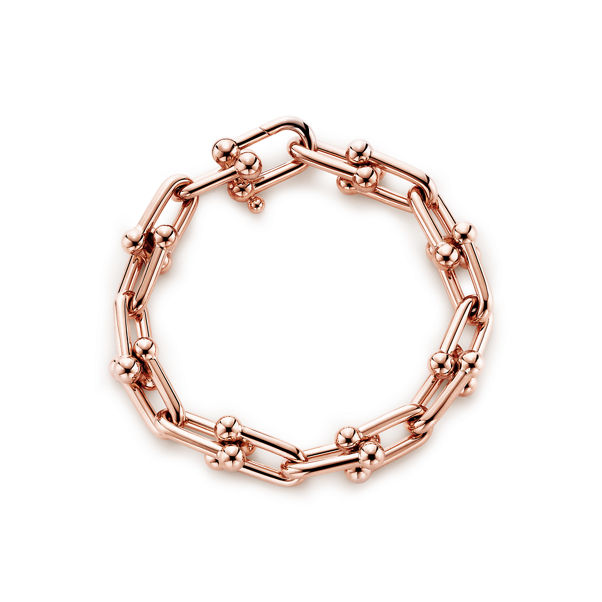 Tiffany HardWear:Large Link Bracelet in Rose Gold