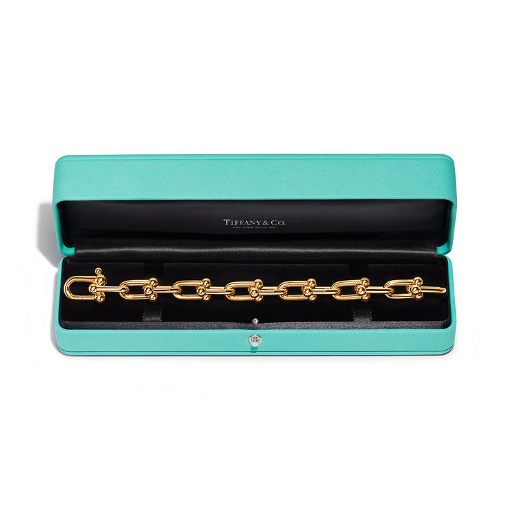 Collezione HardWear by Tiffany:Bracciale a maglie grandi in oro giallo numero immagine 4