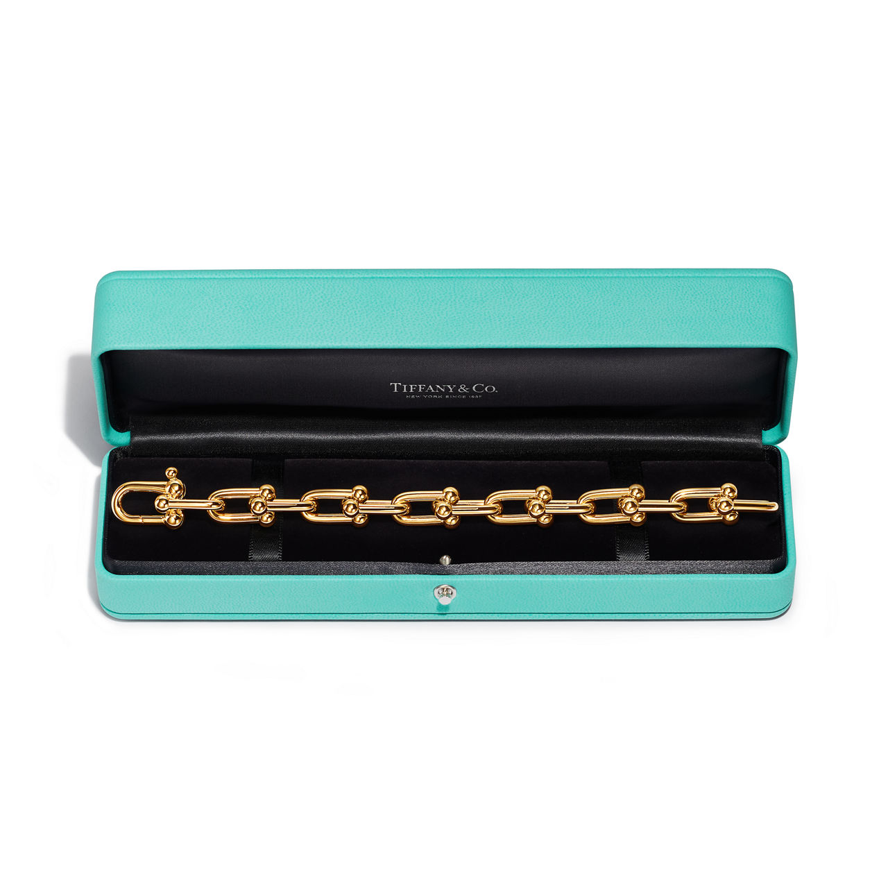Tiffany HardWear:Large Link Bracelet in Yellow Gold | Tiffany & Co. US
