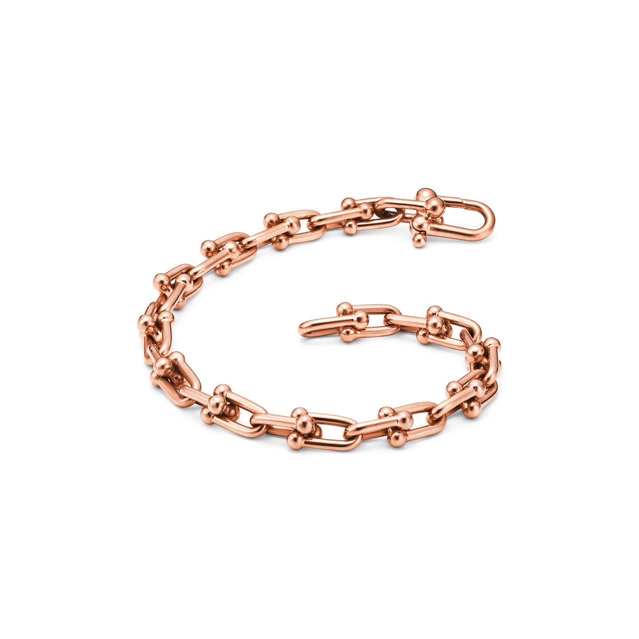 Tiffany HardWear:Kleines Gliederarmband in Roségold Bildnummer 3