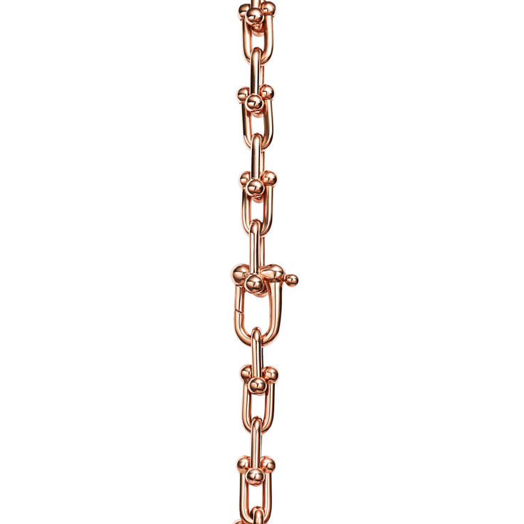 Tiffany HardWear:Small Link Bracelet in Rose Gold image number 4