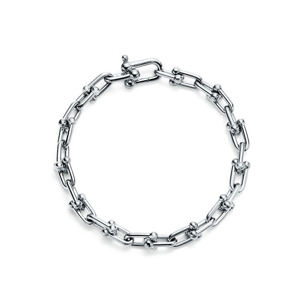 Collezione HardWear by Tiffany:Bracciale a maglie piccole in argento