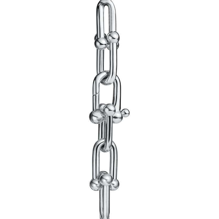 Tiffany HardWear:Bracelet à maillons larges en argent 925 millièmes numéro dimage {1}