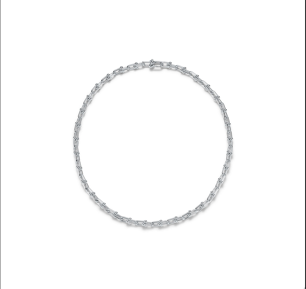 Tiffany HardWear:Small Link Necklace in Sterling Silver image number 3