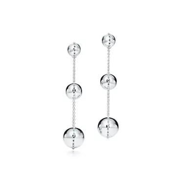 Tiffany HardWear:Triple Drop Earrings in Sterling Silver, 2