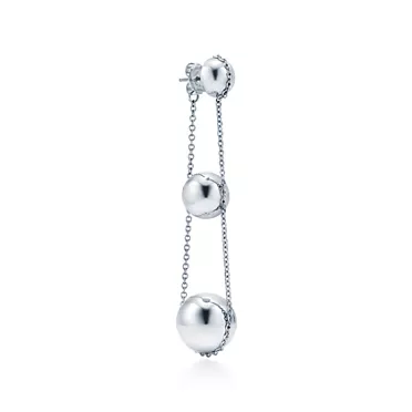 Tiffany HardWear:Triple Drop Earrings in Sterling Silver, 3