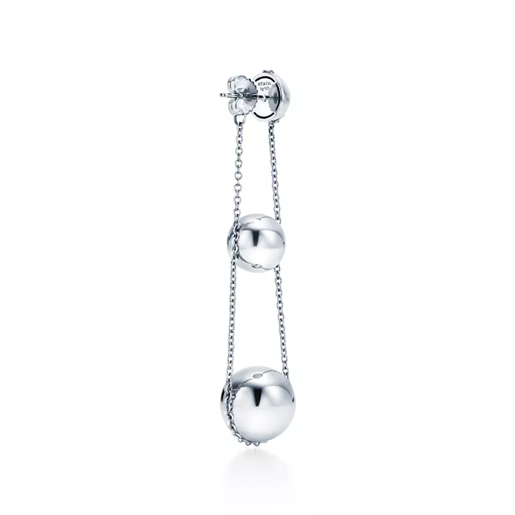 Tiffany HardWear:Triple Drop Earrings in Sterling Silver, 4