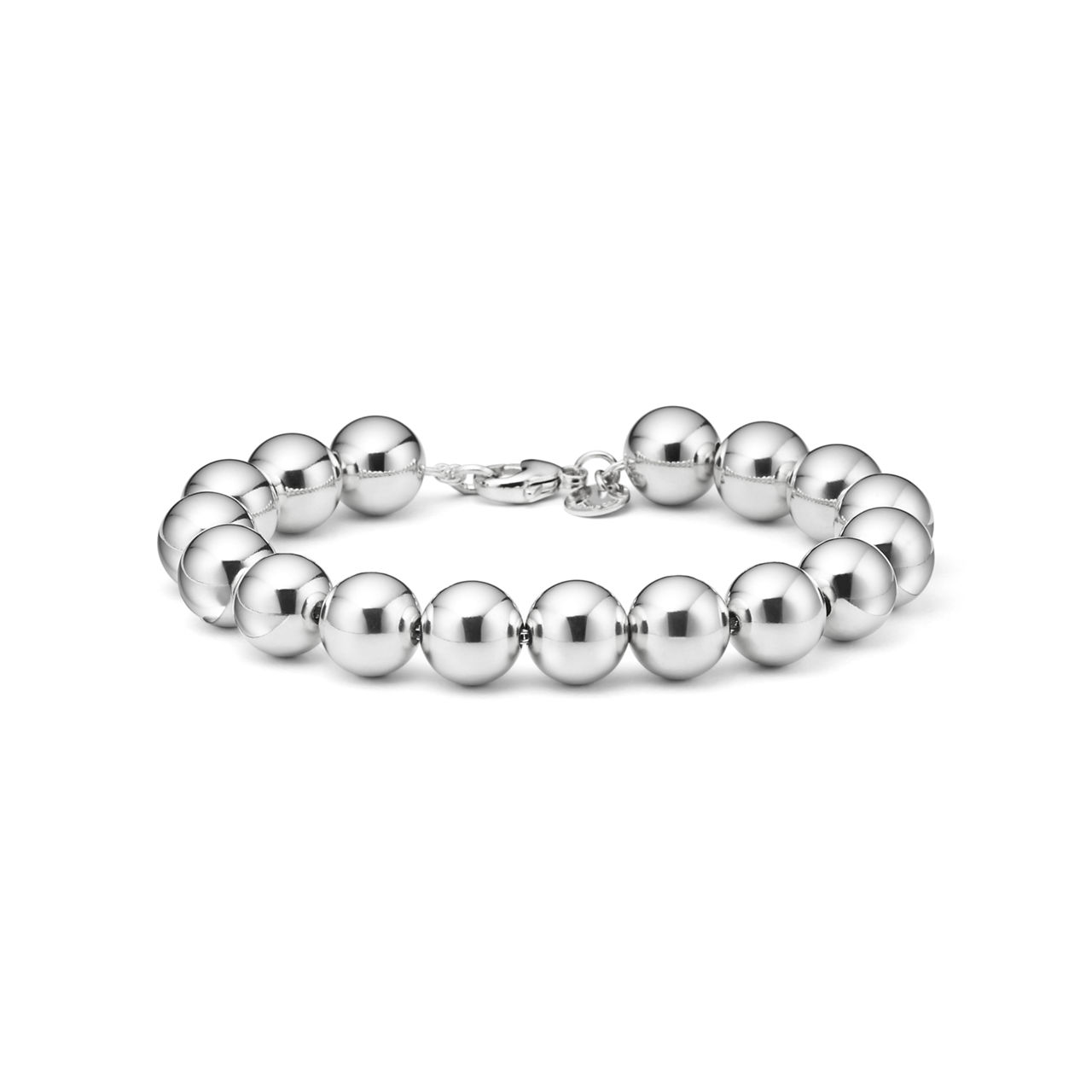 Tiffany HardWear:Pulsera de esferas en plata, 10 mm imagen número 2
