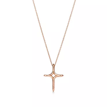 Elsa Peretti®:Infinity Cross Pendant, 2
