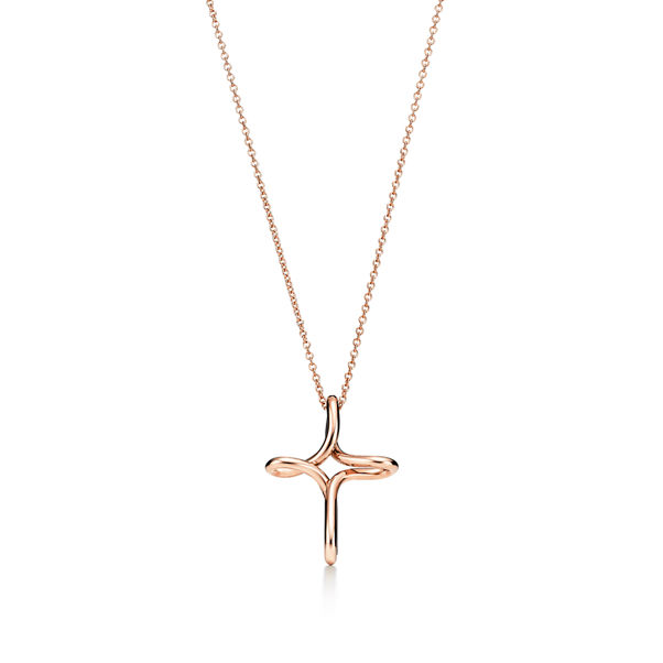 Elsa Peretti®:Infinity Cross Pendant