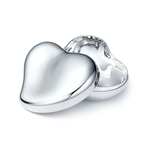 Heart Box in Sterling Silver