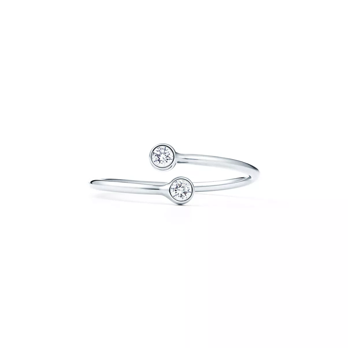 Diamond Hoop Ring 