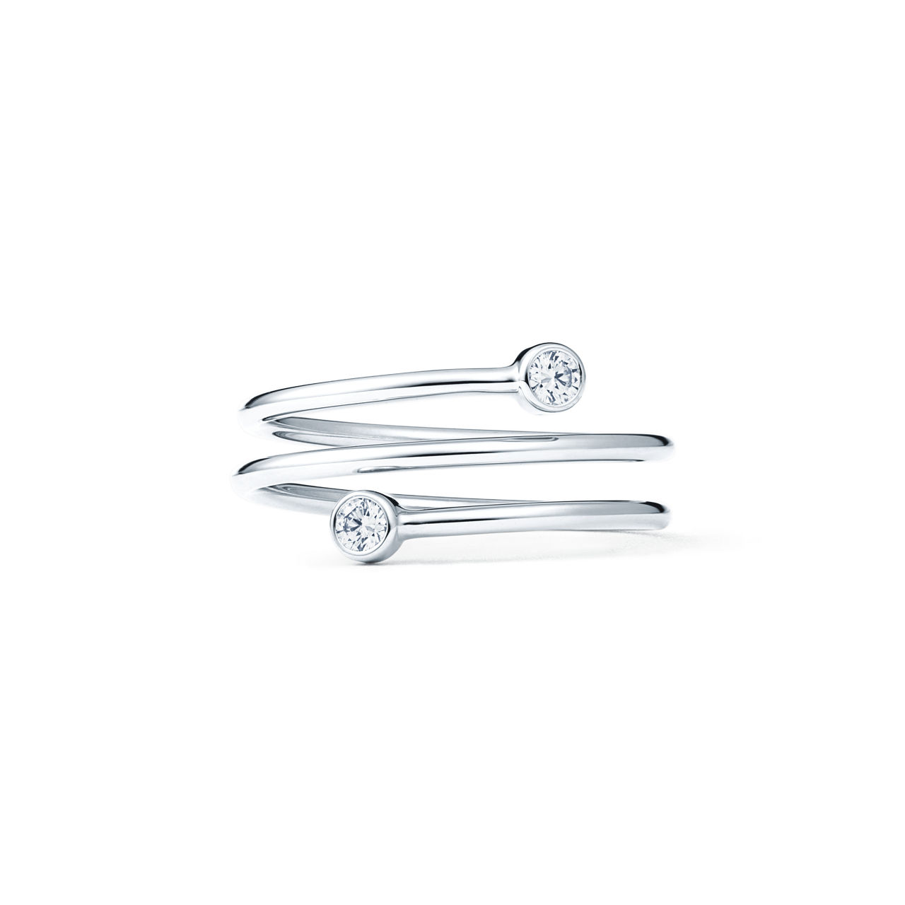 Diamond Hoop Ring 