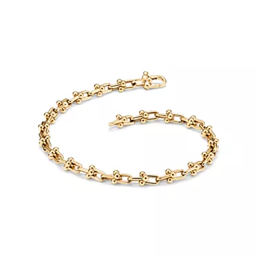 Tiffany HardWear:Micro Link Bracelet in Yellow Gold, 2