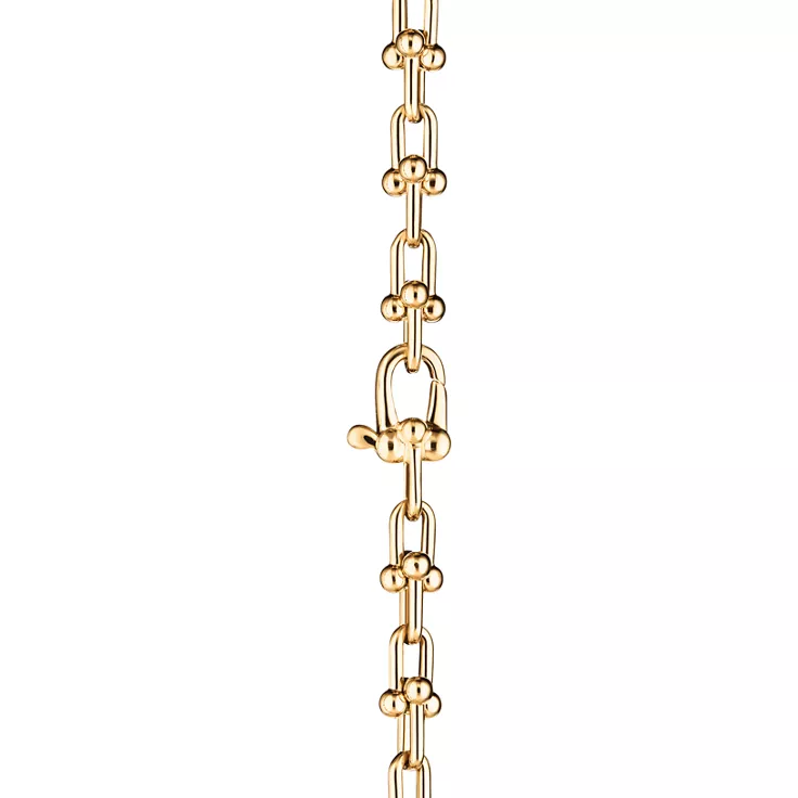 Tiffany HardWear:Micro Link Bracelet in Yellow Gold, 4