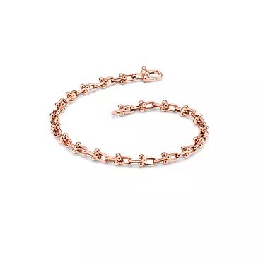 Tiffany HardWear:Micro Link Bracelet in Rose Gold, 2