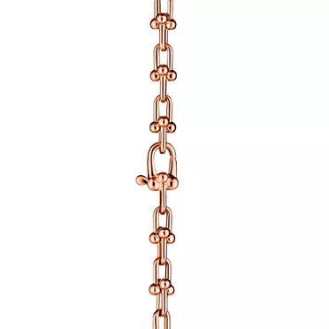 Tiffany HardWear:Micro Link Bracelet in Rose Gold, 3