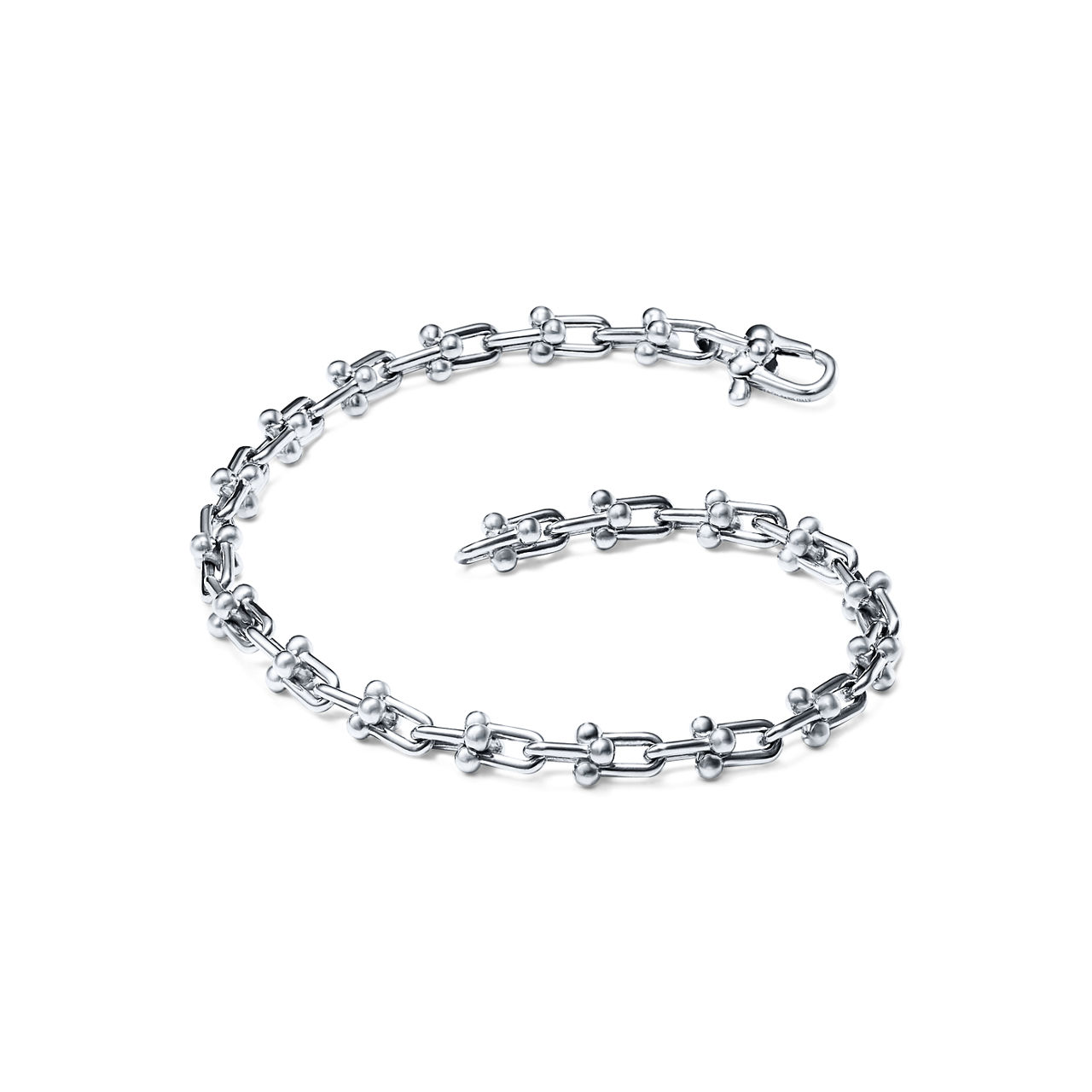Tiffany HardWear:Bracelet à micro-maillons en argent 925 millièmes numéro dimage {1}
