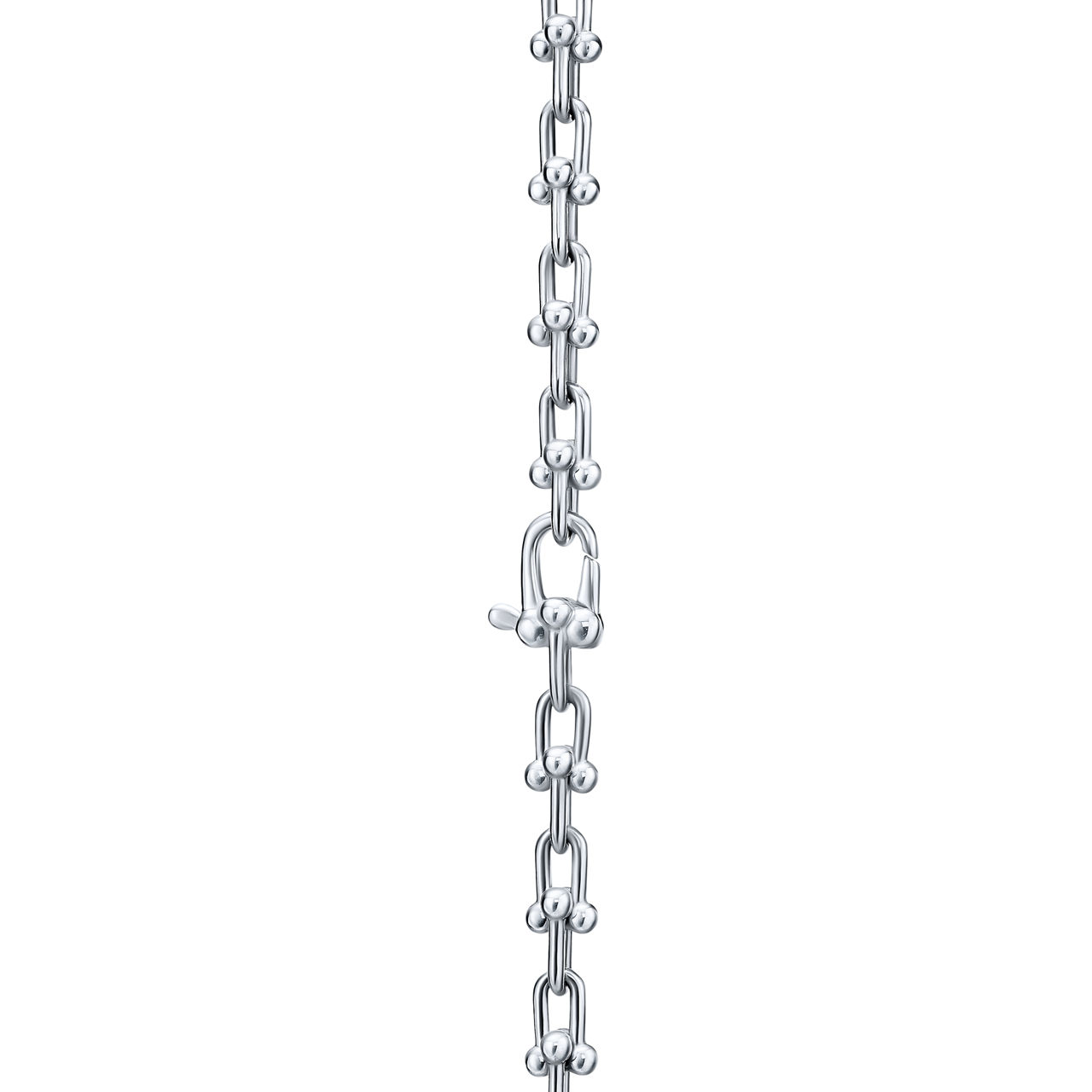 Tiffany HardWear:Bracelet à micro-maillons en argent 925 millièmes numéro dimage {1}