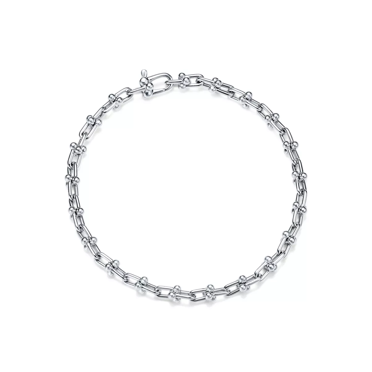 Schmales Gliederarmband in Sterlingsilber