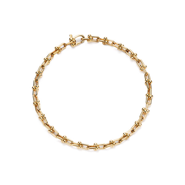 Tiffany HardWear:Micro Link Bracelet in Yellow Gold