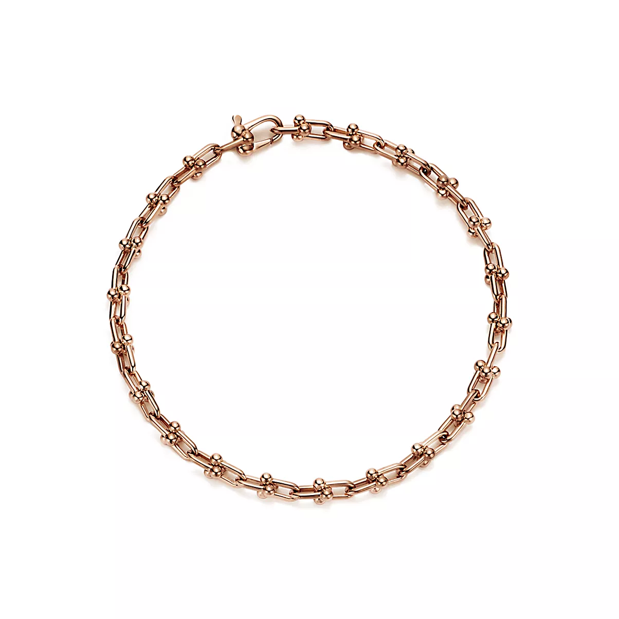 Tiffany HardWear Bracelet 18K 로즈 골드 No Gemstone 18K/ROSE