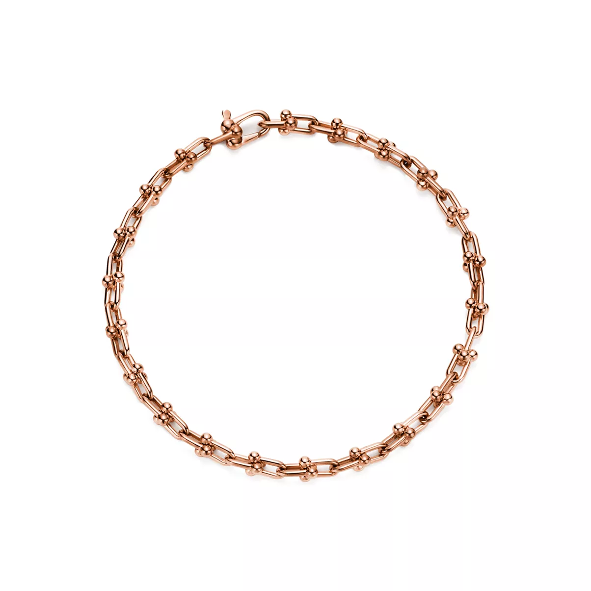 Bracciale Micro Link in oro rosa