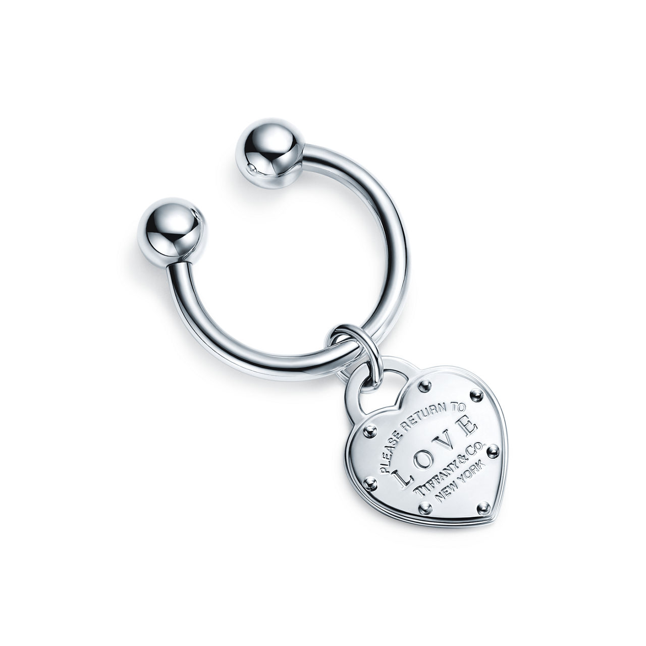 Return to Tiffany™:Love Key Ring  image number 0