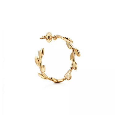 Paloma Picasso®:Olive Leaf Hoop Earrings , 2