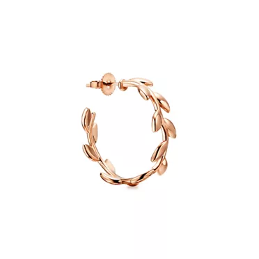 Paloma Picasso®:Olive Leaf Hoop Earrings, 3