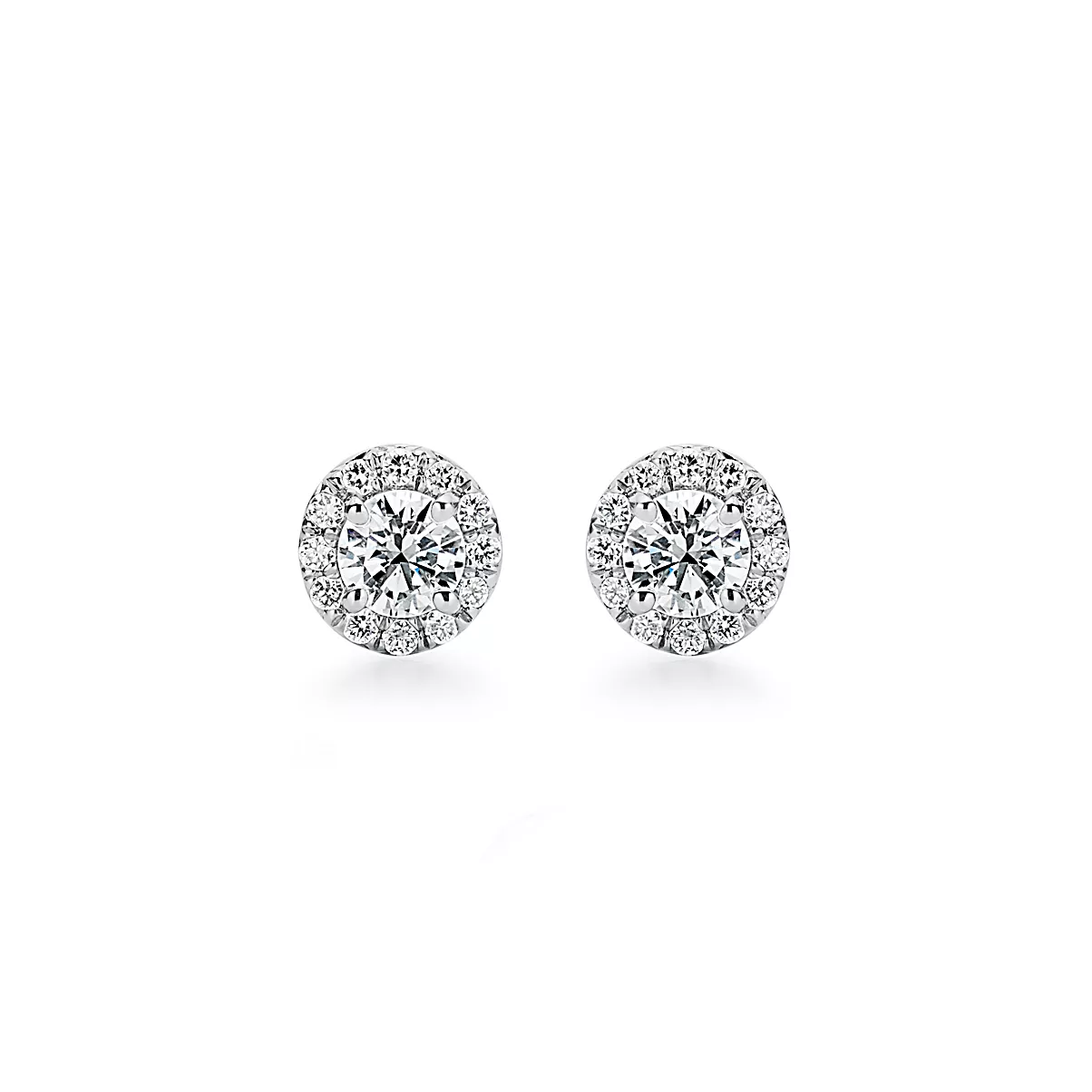 Tiffany Soleste Earrings 플래티늄 다이아몬드 S