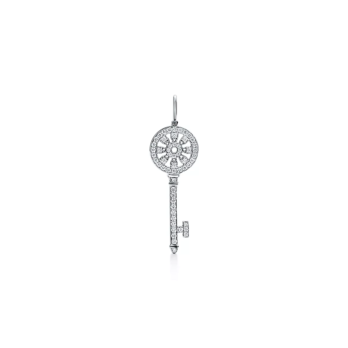 Tiffany Keys Key 플래티늄 다이아몬드 One Scale