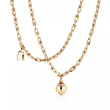 Tiffany HardWear:Small Wrap Necklace in Yellow Gold, 3