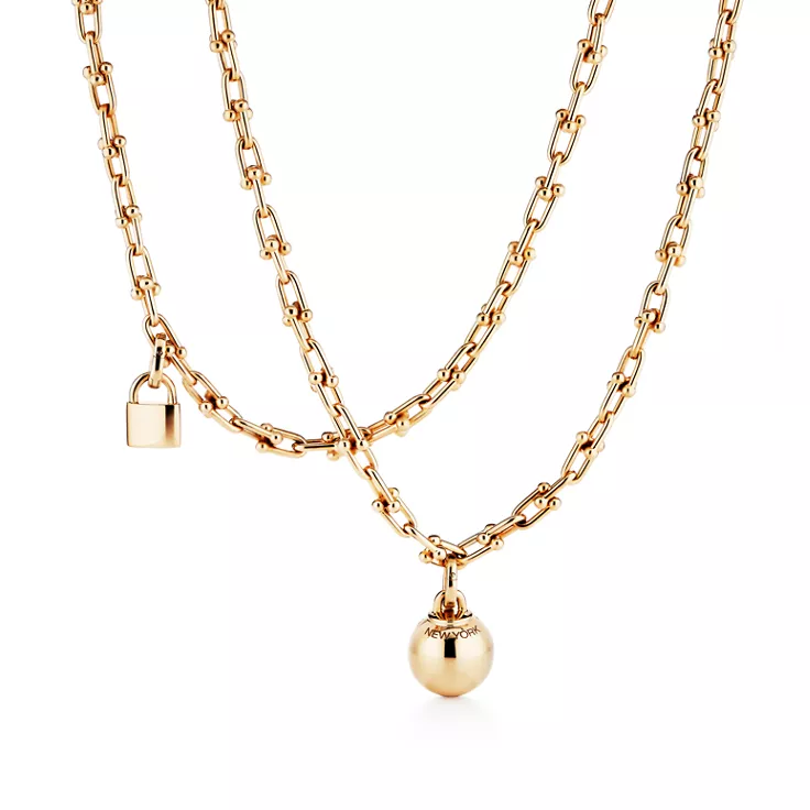 Tiffany HardWear:Small Wrap Necklace in Yellow Gold, 4