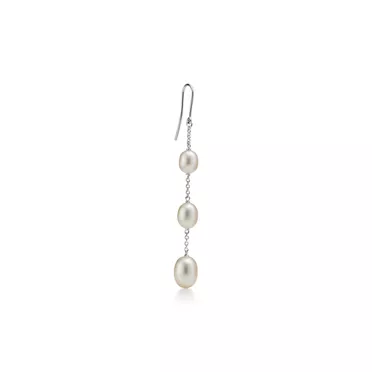 Elsa Peretti®:Pearls by the Yard™ Chain Earrings, 2