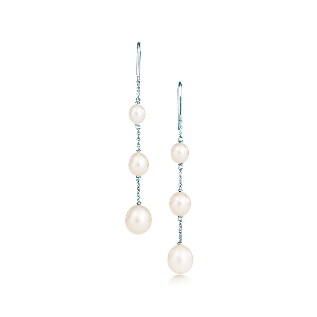 Elsa Peretti®:Pearls by the Yard™ Chain Earrings  image number 0