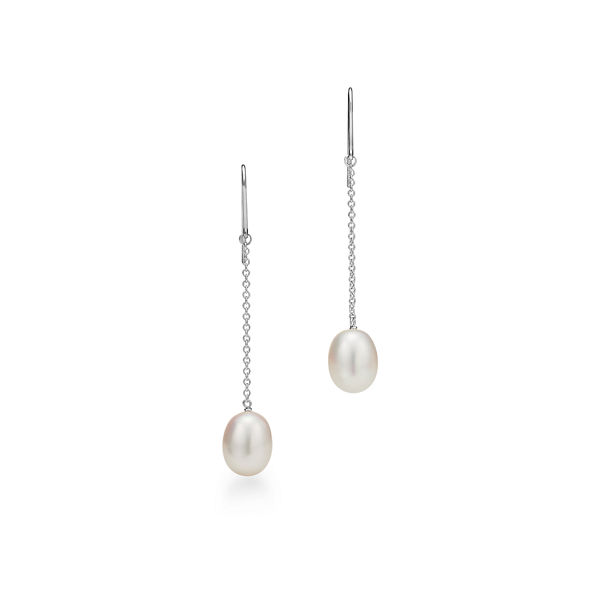 Elsa Peretti®:Pearls by the Yard™ Chain Earrings 