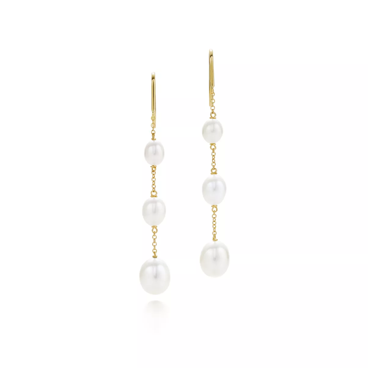 Pearls by the Yard&trade; Chain Earrings