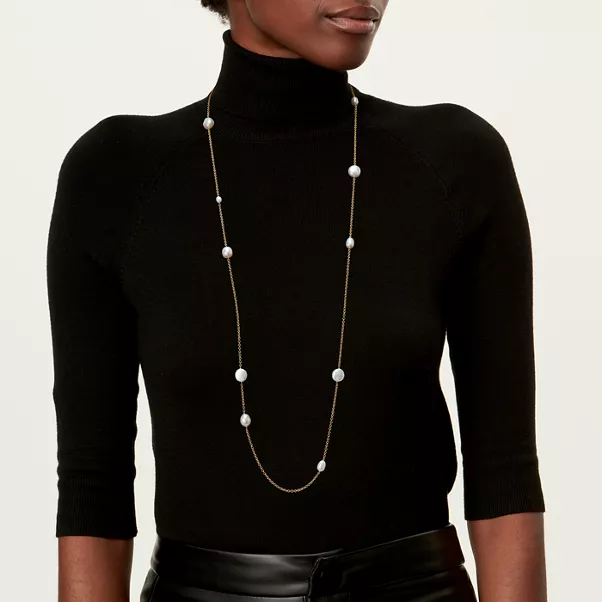  Sautoir clairsemé Pearls by the Yard™ 