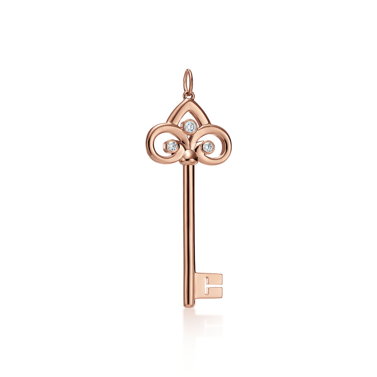 Tiffany Keys:Fleur de Lis Key Pendant  image number 0