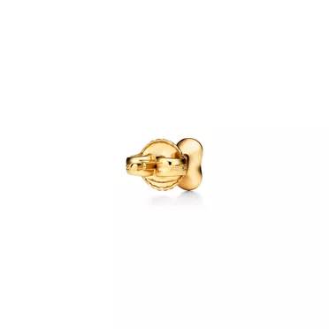 Elsa Peretti®:Pendientes Bean design en oro amarillo, 5 mm, 3