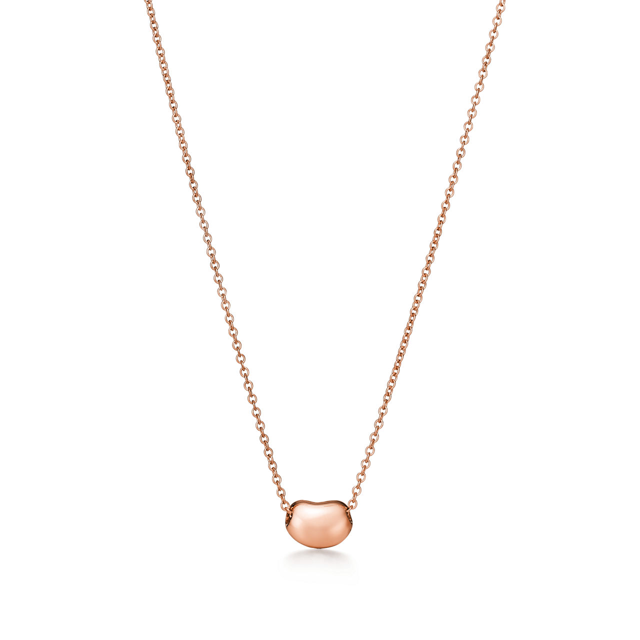 Elsa Peretti®:Bean Design Anhänger in Roségold, 6.5 mm Bildnummer 2