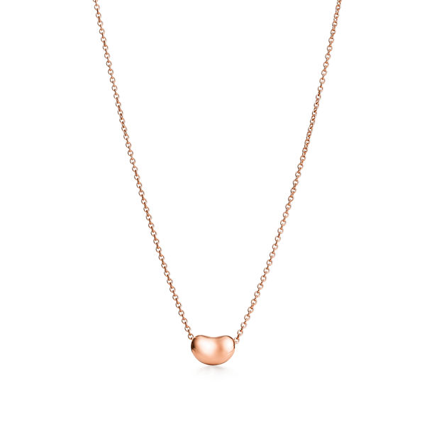 Elsa Peretti®:Bean Design Anhänger in Roségold, 6.5 mm